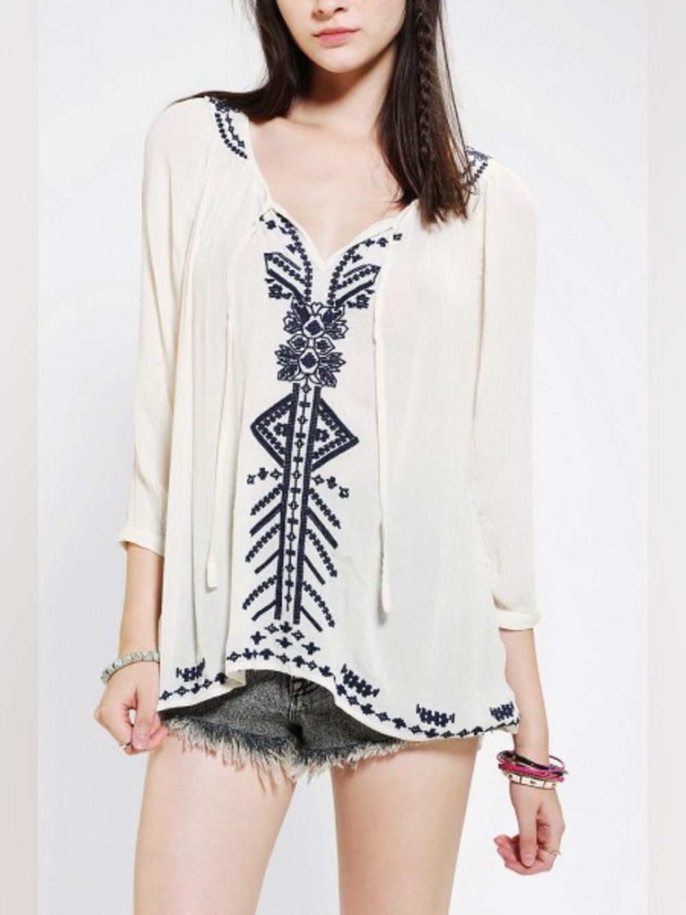 Urban Outfitters Ecote peasant blouse